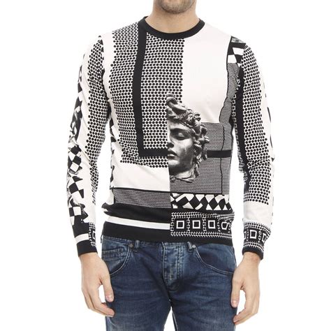 suéter versace hombre|Versace men's cardigans.